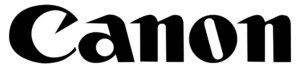 The logo of Canon
